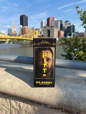 Dr. Robby 7/25/26 Pirates Bobblehead HBO The Pitt, new in box